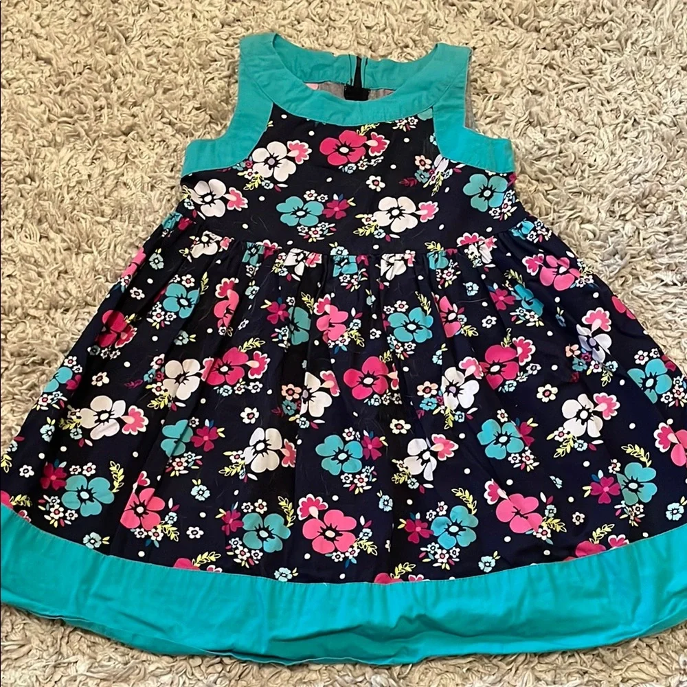 2017 Gymboree Outlet Floral Dress, Size 6